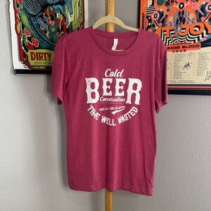 Bella Canvas Pink Wild Lucille Tee